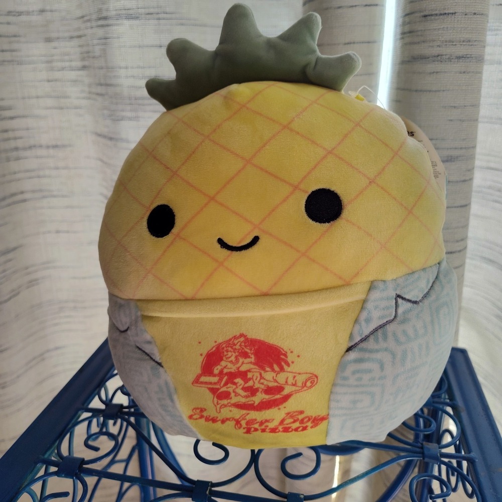 Maui Squishmallow Stranger Things Surfer Boy Pizza plush toy stuffed pineapple